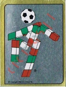 4 FIFA World Cup "Italia '90" talisman – FIFA World Cup Italia 1990 Panini