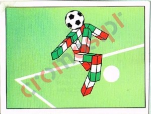 27 FIFA World Cup "Italia '90" playing talisman 7 – FIFA World Cup Italia 1990 Panini