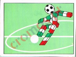 34 FIFA World Cup "Italia '90" playing talisman 8 – FIFA World Cup Italia 1990 Panini