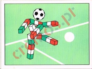 6 FIFA World Cup "Italia '90" playing talisman 2 – FIFA World Cup Italia 1990 Panini