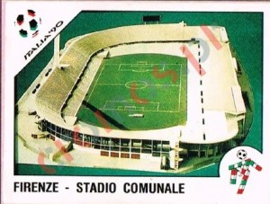 11 Firenze - Stadio Comunale – FIFA World Cup Italia 1990 Panini