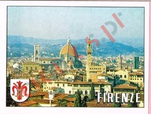 12 Panorama of Firenze – FIFA World Cup Italia 1990 Panini