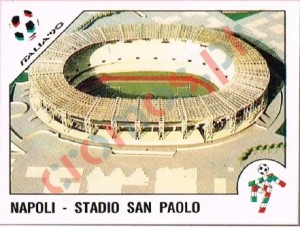 13 Napoli - Stadio San Paolo – FIFA World Cup Italia 1990 Panini