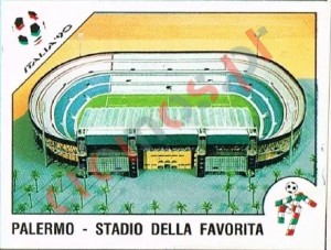 37 Palermo - Stadio Della Favorita – FIFA World Cup Italia 1990 Panini