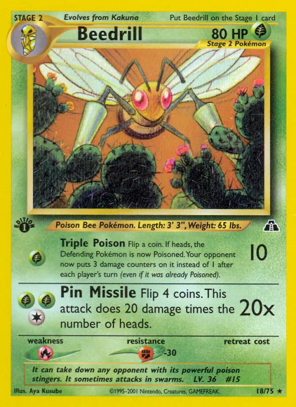 18-1ED Beedrill – Neo Discovery