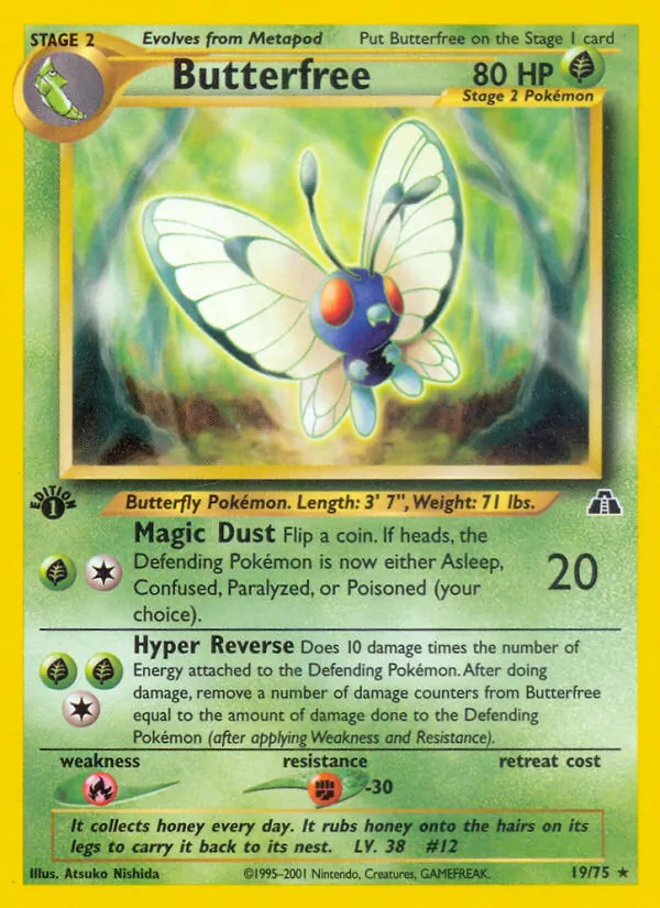 19-1ED Butterfree – Neo Discovery