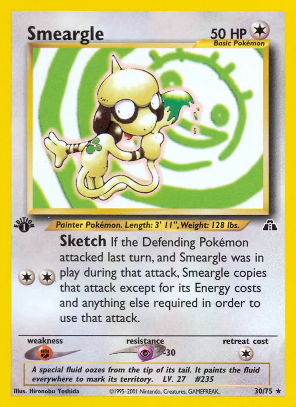 30 Smeargle – Neo Discovery