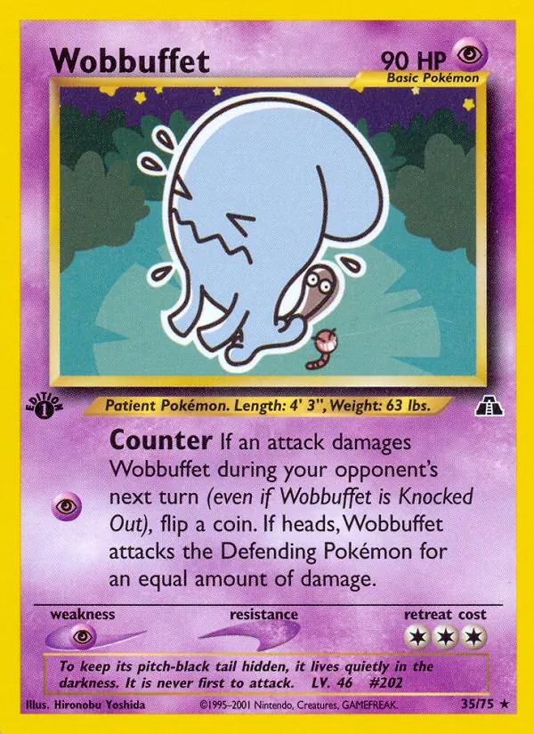 35 Wobbuffet – Neo Discovery