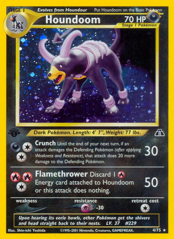 4 Houndoom – Neo Discovery