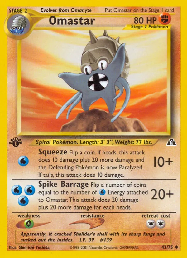 43 Omastar – Neo Discovery