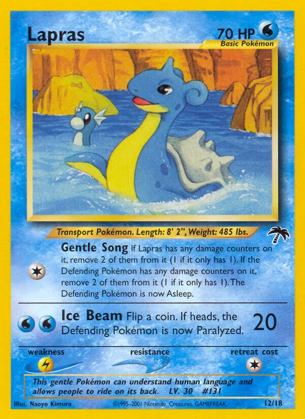 12 Lapras – Southern Islands