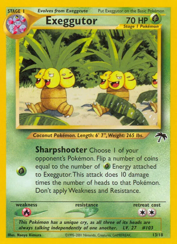 13 Exeggutor – Southern Islands