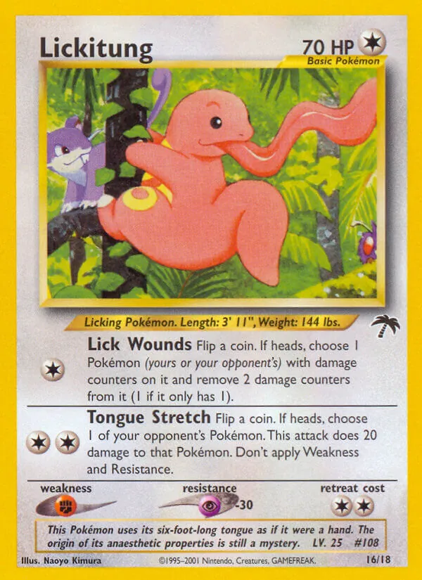 16 Lickitung – Southern Islands