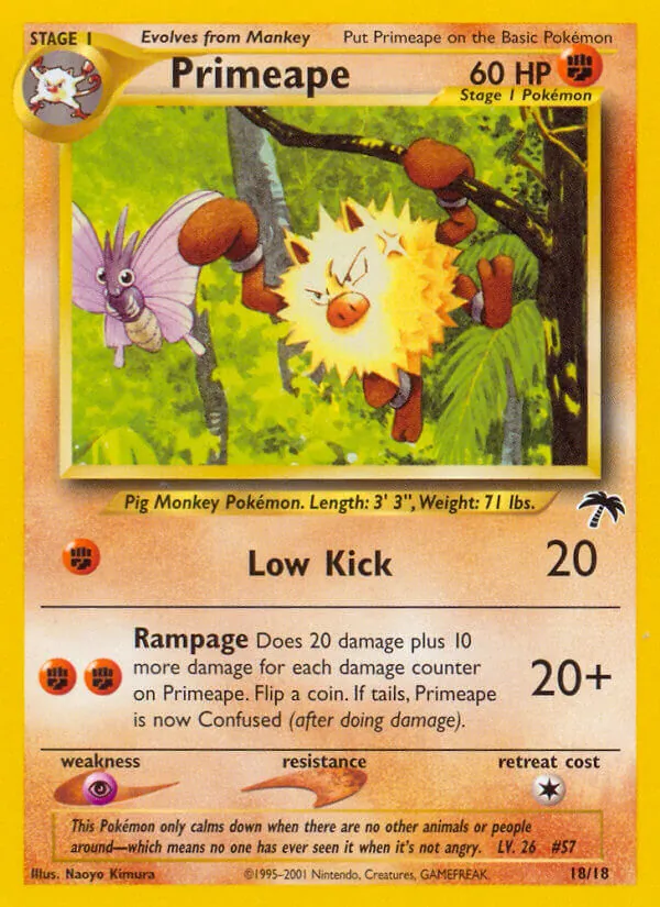 18 Primeape – Southern Islands
