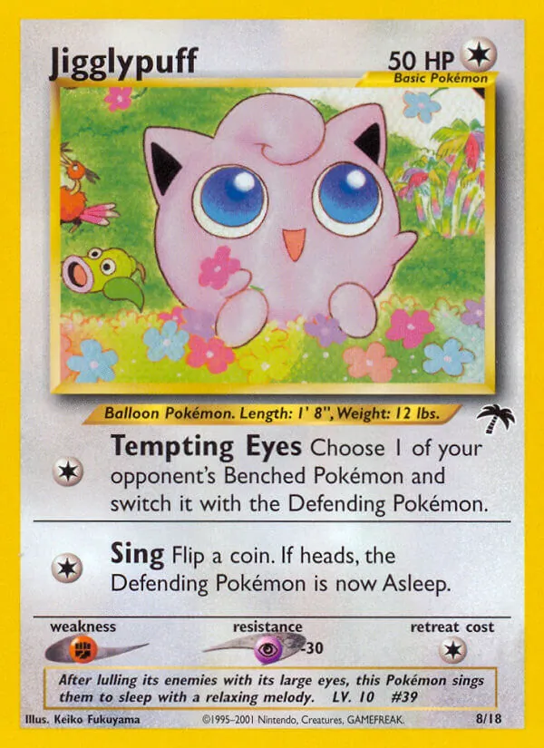 8 Jigglypuff – Southern Islands
