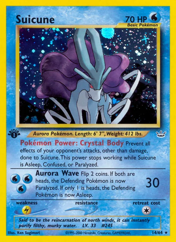 14-1ED Suicune – Neo Revelation