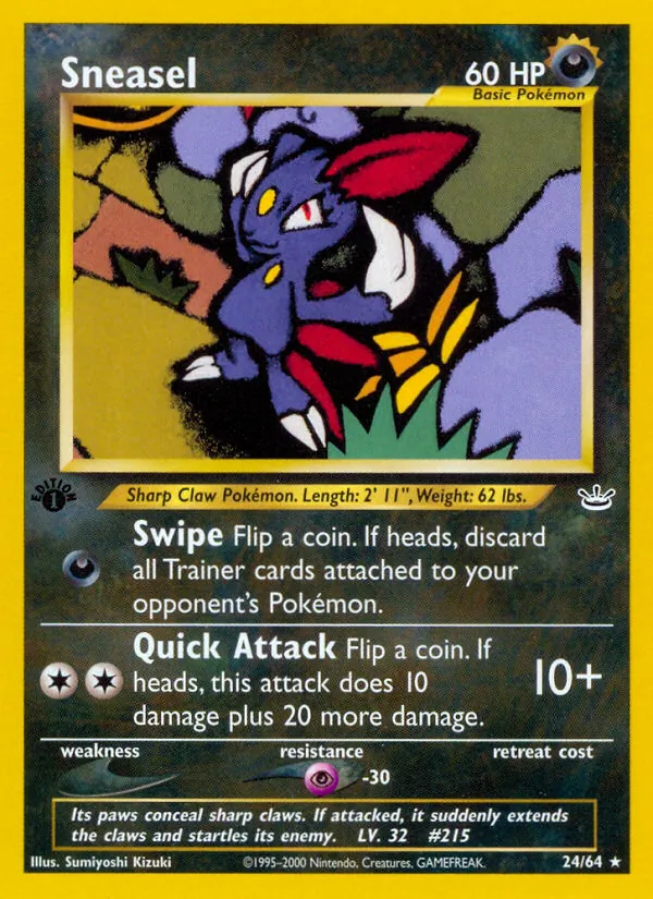 24-1ED Sneasel – Neo Revelation