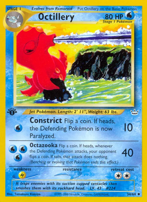 34-1ED Octillery – Neo Revelation