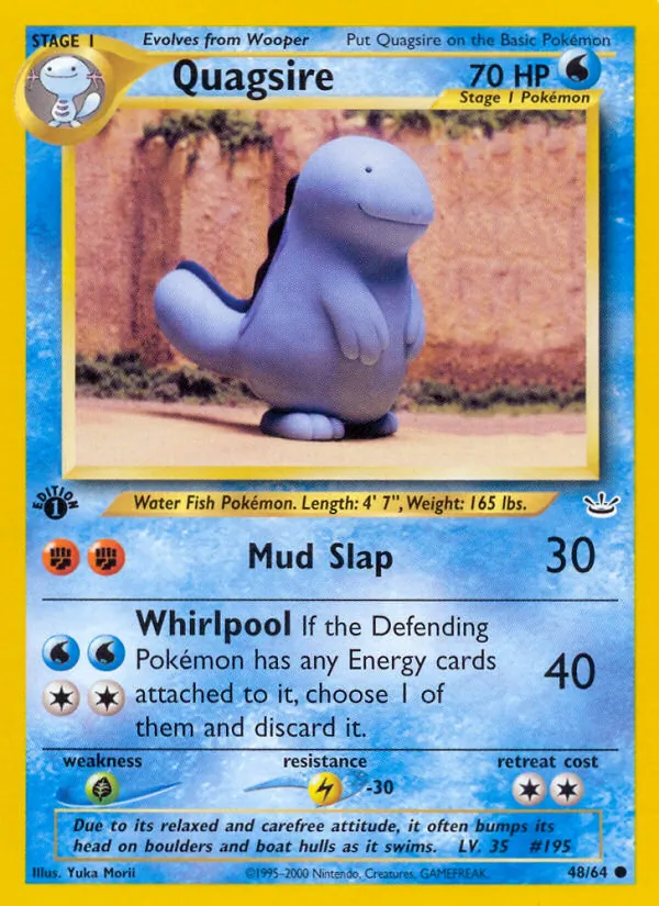 48-1ED Quagsire – Neo Revelation