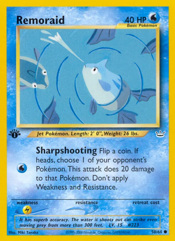 50-1ED Remoraid – Neo Revelation