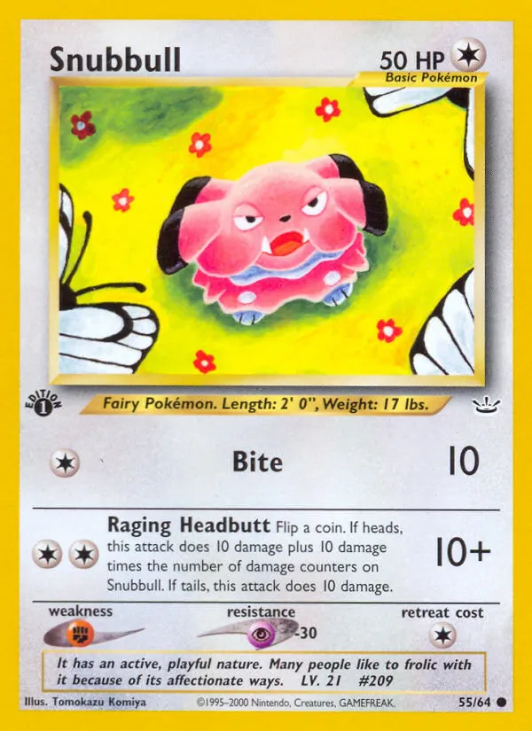 55-1ED Snubbull – Neo Revelation