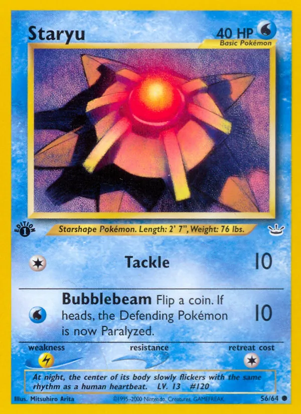 56-1ED Staryu – Neo Revelation