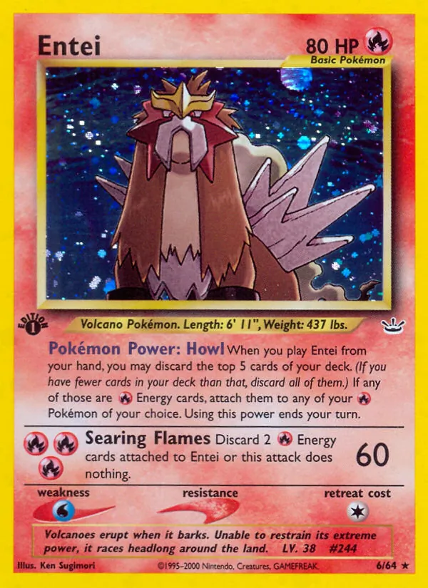 6-1ED Entei – Neo Revelation