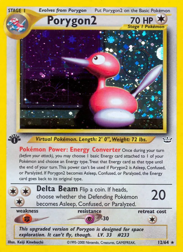 12 Porygon2 – Neo Revelation
