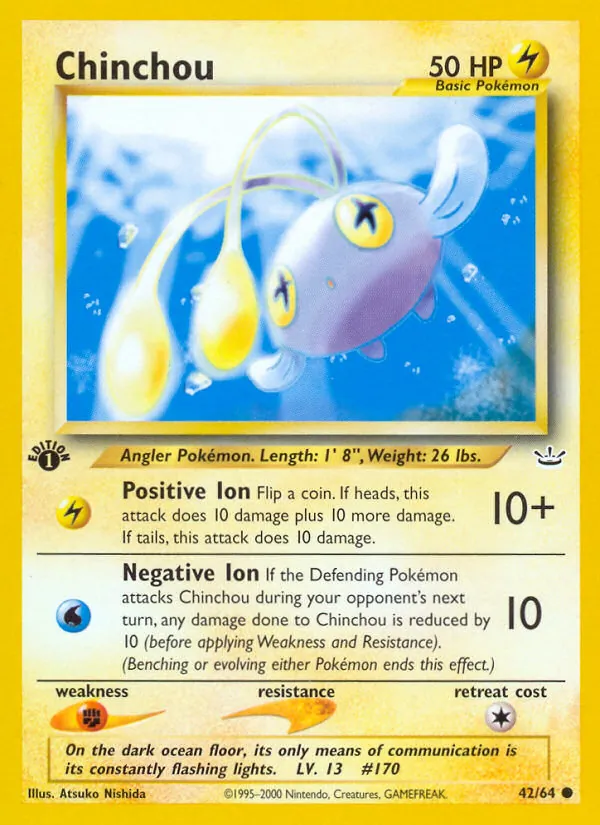 42 Chinchou – Neo Revelation