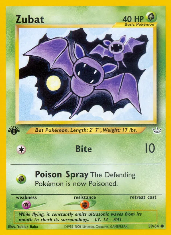 59 Zubat – Neo Revelation