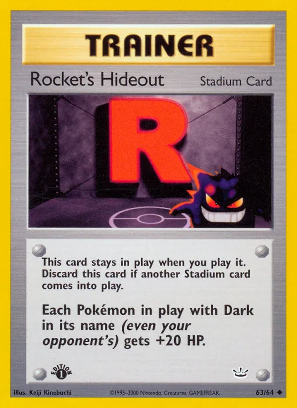 63 Rocket's Hideout – Neo Revelation