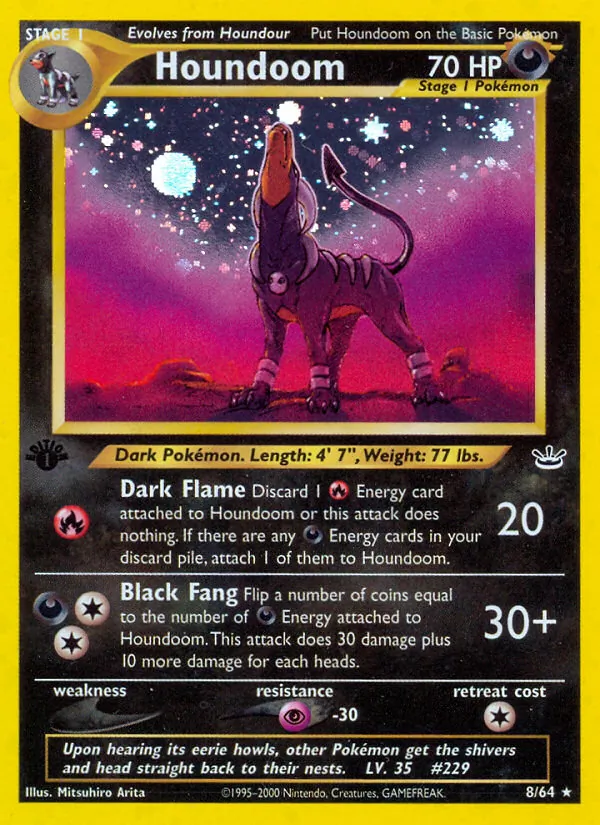 8 Houndoom – Neo Revelation