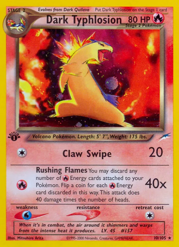 10-1ED Dark Typhlosion – Neo Destiny