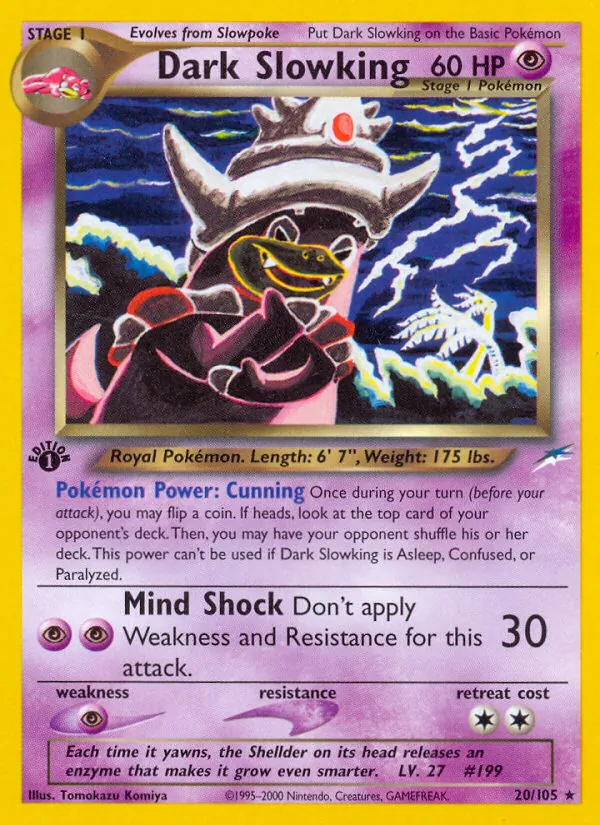 20-1ED Dark Slowking – Neo Destiny