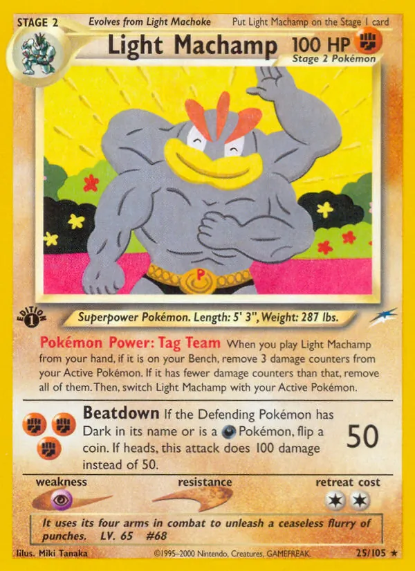 25-1ED Light Machamp – Neo Destiny