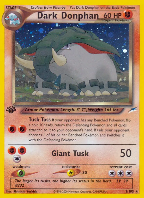 3-1ED Dark Donphan – Neo Destiny