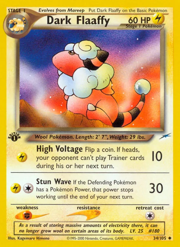 34-1ED Dark Flaaffy – Neo Destiny