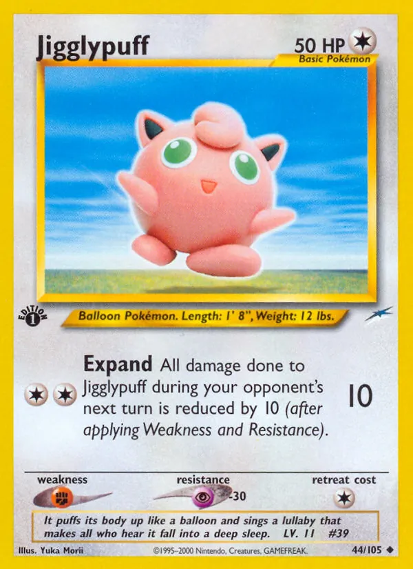 44-1ED Jigglypuff – Neo Destiny