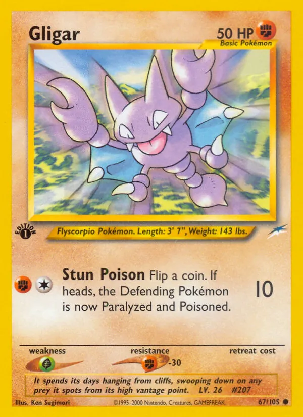 67-1ED Gligar – Neo Destiny