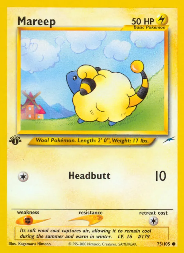 75-1ED Mareep – Neo Destiny