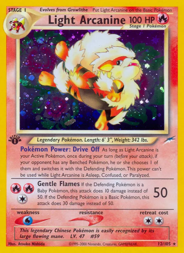 12 Light Arcanine – Neo Destiny