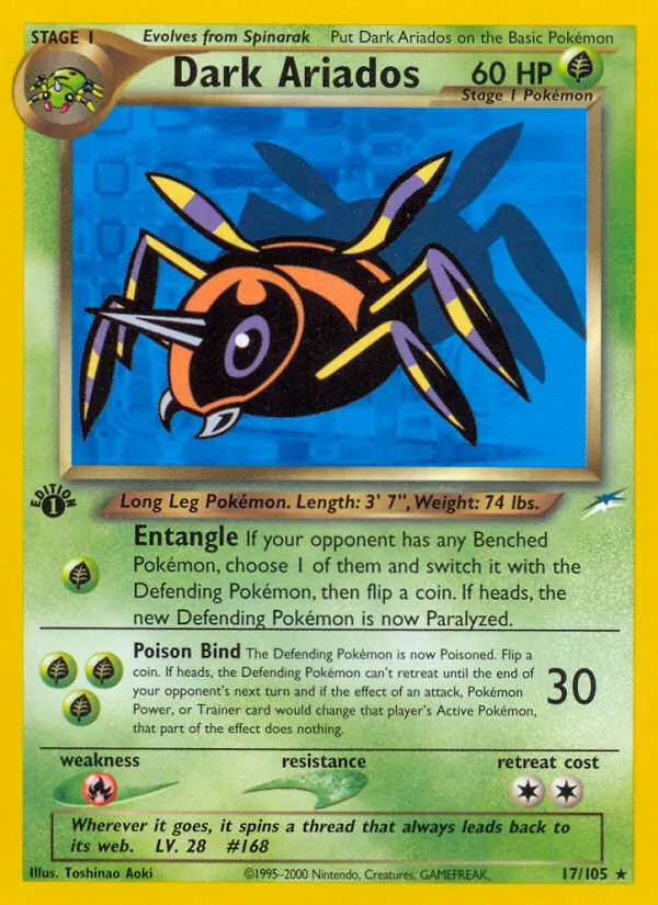 17 Dark Ariados – Neo Destiny