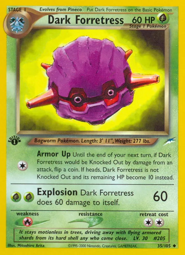 35 Dark Forretress – Neo Destiny