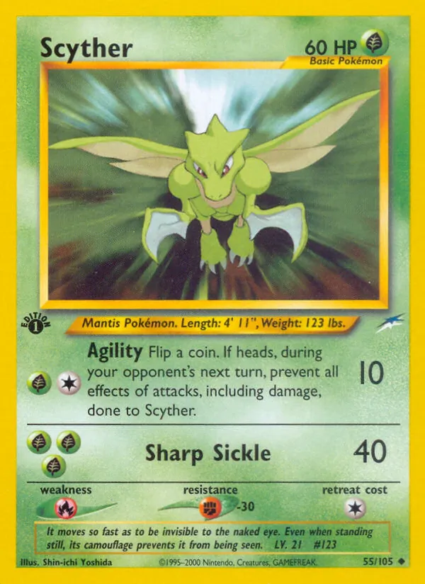 55 Scyther – Neo Destiny