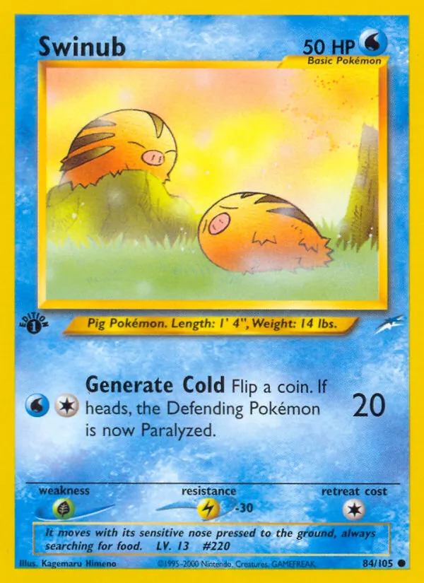 84 Swinub – Neo Destiny