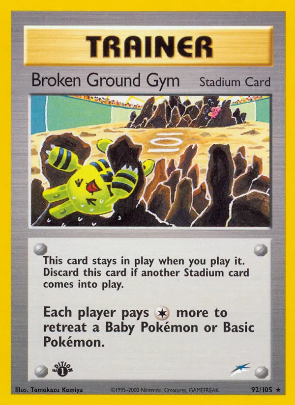 92 Broken Ground Gym – Neo Destiny