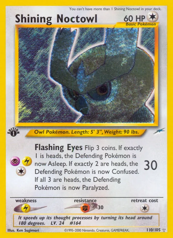 110 Shining Noctowl – Neo Destiny