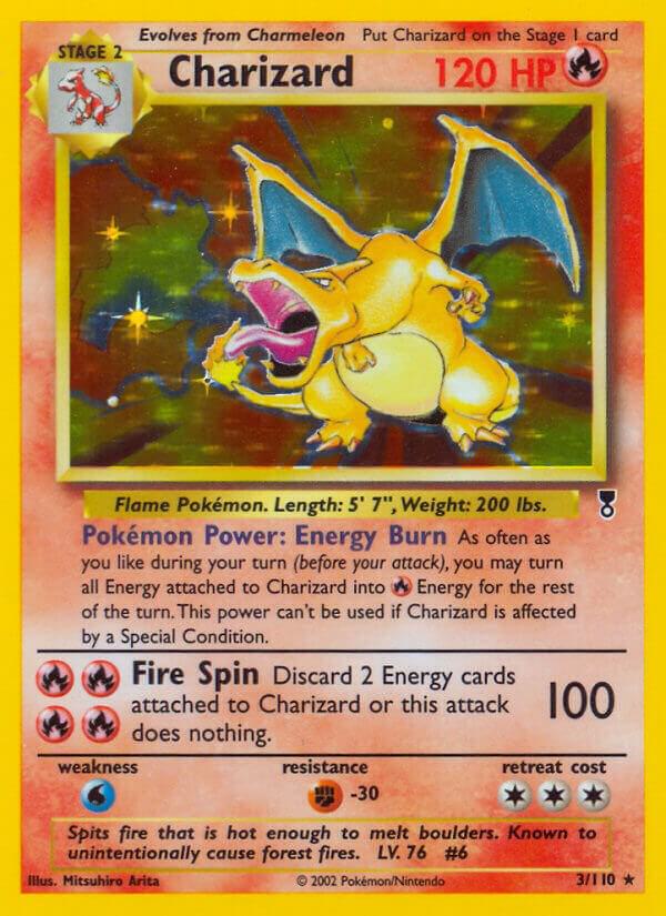 3-H Charizard – Legendary Collection