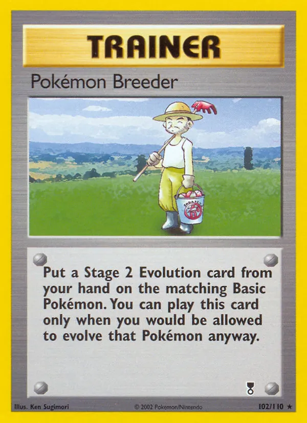 102 Pokémon Breeder – Legendary Collection