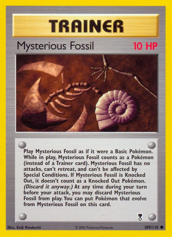 109 Mysterious Fossil – Legendary Collection